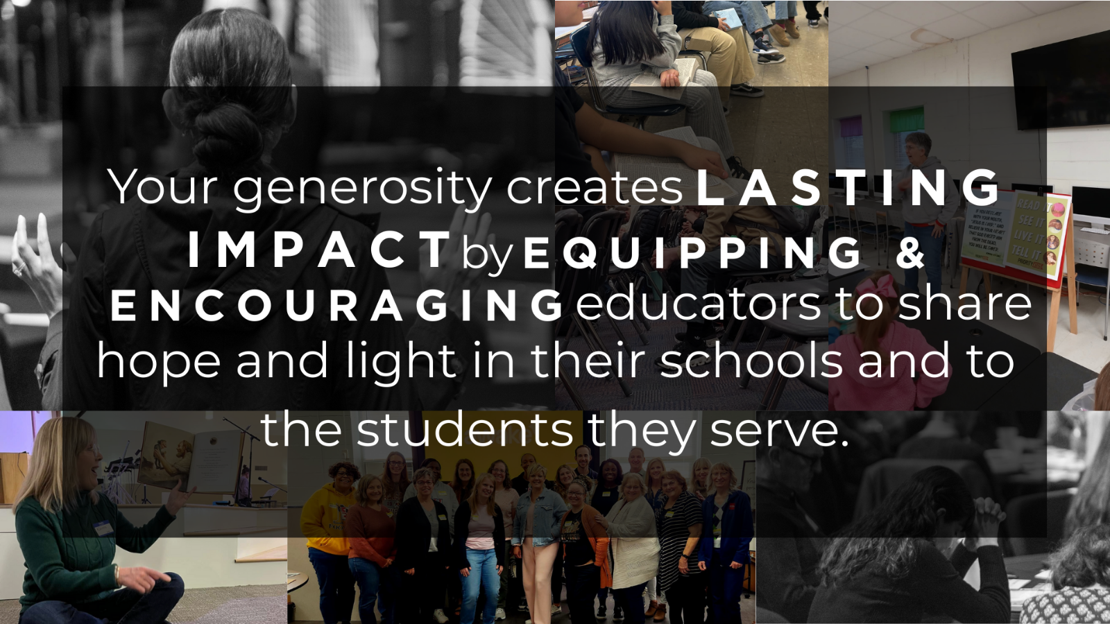 Your gift brings lasting impact!